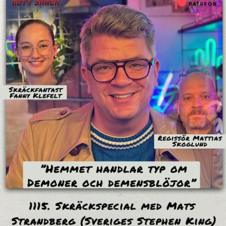 cover art for 1115. DEL 1: Skräckspecial med Mats Strandberg (Sveriges Stephen King)