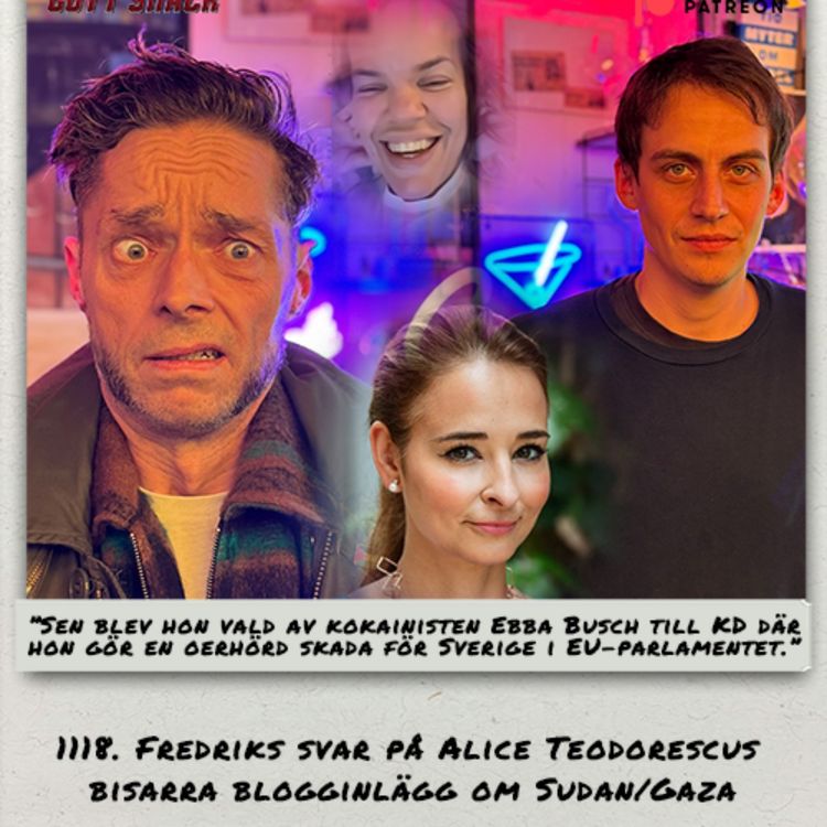 cover art for Fredriks svar på Alice Teodorescus bisarra blogginlägg om Sudan/Gaza