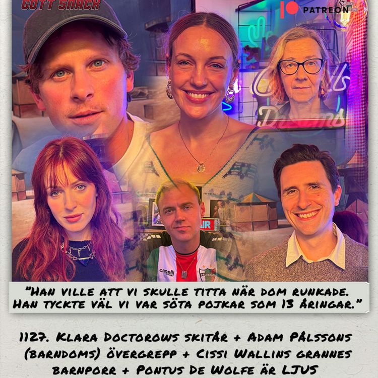 cover art for 1127: DEL 1. Klara Doctorows skitår + Adam Pålssons (barndoms) övergrepp + Cissi Wallins granne visade barnporr + Pontus De Wolf