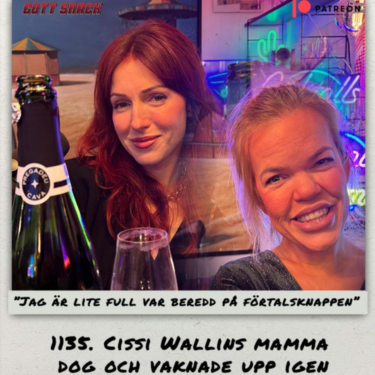 cover art for 1135. DEL 2: Cissi Wallins mamma dog och vaknade upp igen 