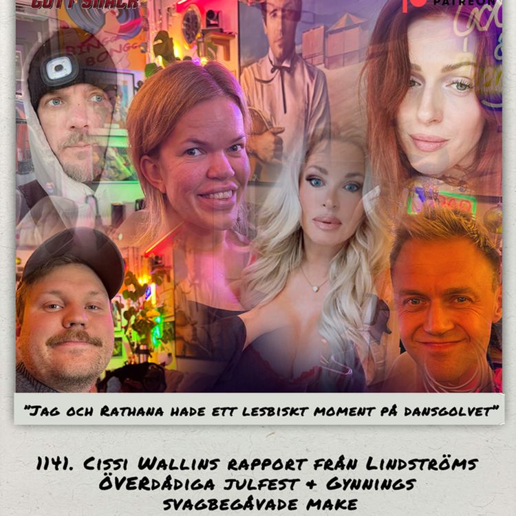 cover art for 1141. DEL 1: Cissi Wallins rapport från Lindströms ÖVERdådiga julfest & Gynnings svagbegåvade make