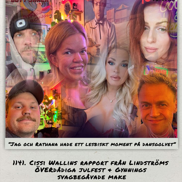 cover art for 1141. DEL 2: Cissi Wallins rapport från Lindströms ÖVERdådiga julfest & Gynnings svagbegåvade make