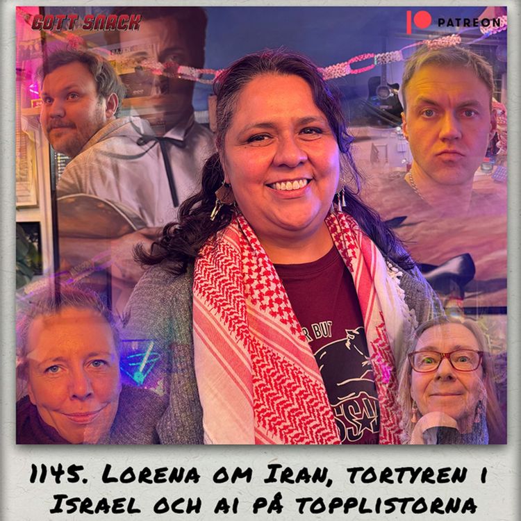 cover art for 1145. DEL 1: Lorena om Iran, tortyren i Israel och ai på topplistorna 