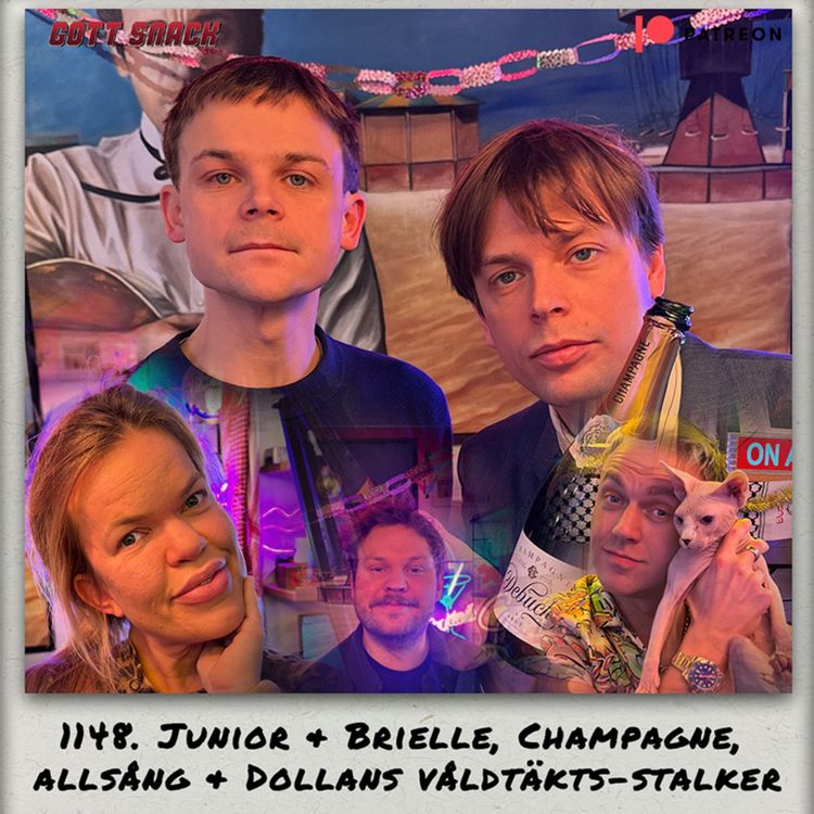 cover art for 1148. DEL 1: Junior & Brielle, Champagne, allsång & Dollans våldtäkts-stalker