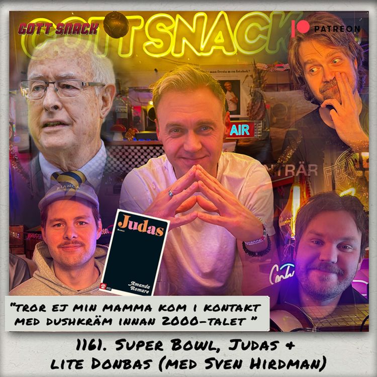 cover art for 1161. DEL 1: Super Bowl, Judas & lite Donbas (med Sven Hirdman)