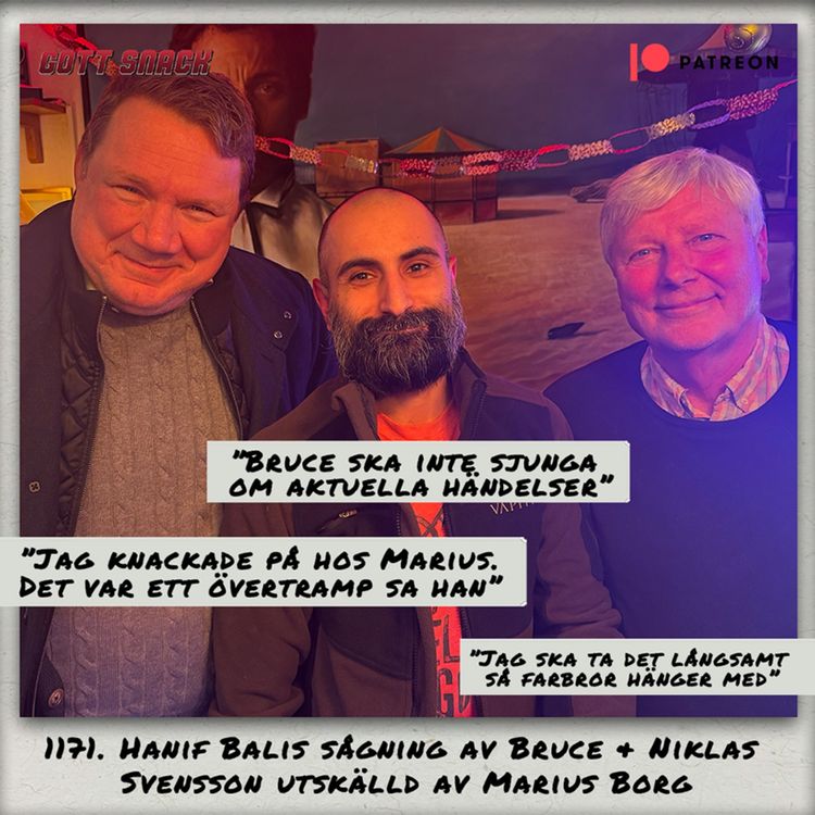cover art for 1171. DEL 2: Hanif Balis sågning av Bruce & Niklas Svensson utskälld av Marius Borg