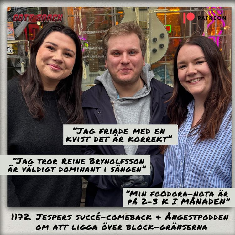 cover art for 1172. DEL 2: Jespers succé-comeback & Ångestpodden om att ligga över block-gränserna