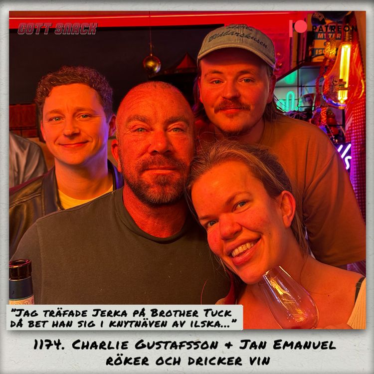 cover art for 1174. DEL 2: Charlie Gustafsson & Jan Emanuel röker och dricker vin
