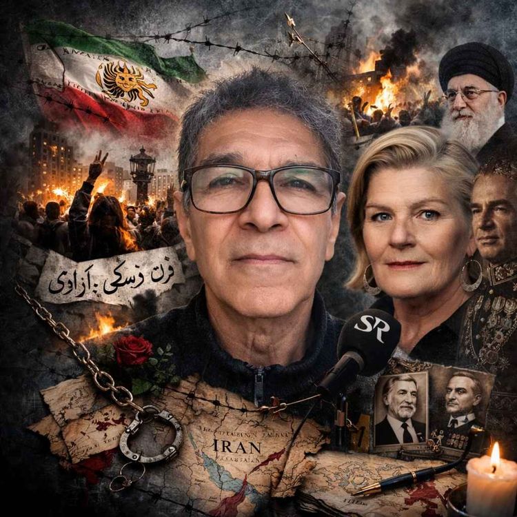 cover art for "Jag är dödsdömd i Iran & har lite kritik mot Cecilia Uddén"