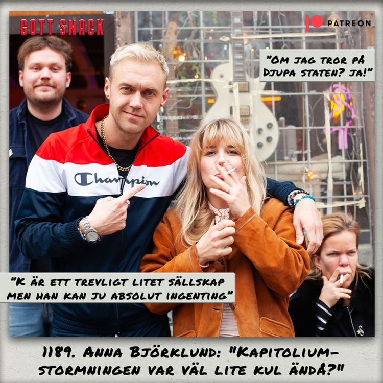 cover art for 1189. DEL 2: Anna Björklund: "Kapitolium-stormningen var väl lite kul ändå?"