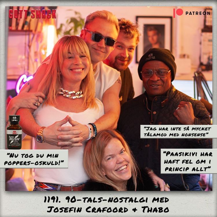 cover art for 1191. DEL 1: 90-tals nostalgi med Josefin Crafoord & Thabo