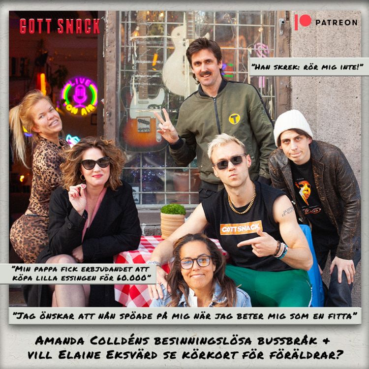 cover art for 1195. del 2. Amanda Colldéns besinningslösa bussbråk & vill Elaine Eksvärd se körkort för föräldrar?