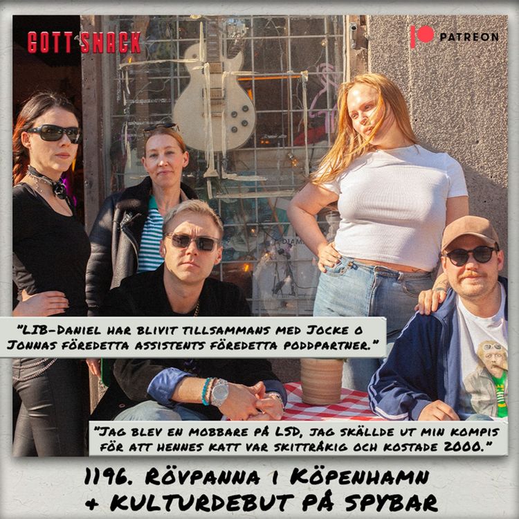 cover art for 1196. DEL 1: Rövpanna i Köpenhamn & Kulturdebut på Spy Bar