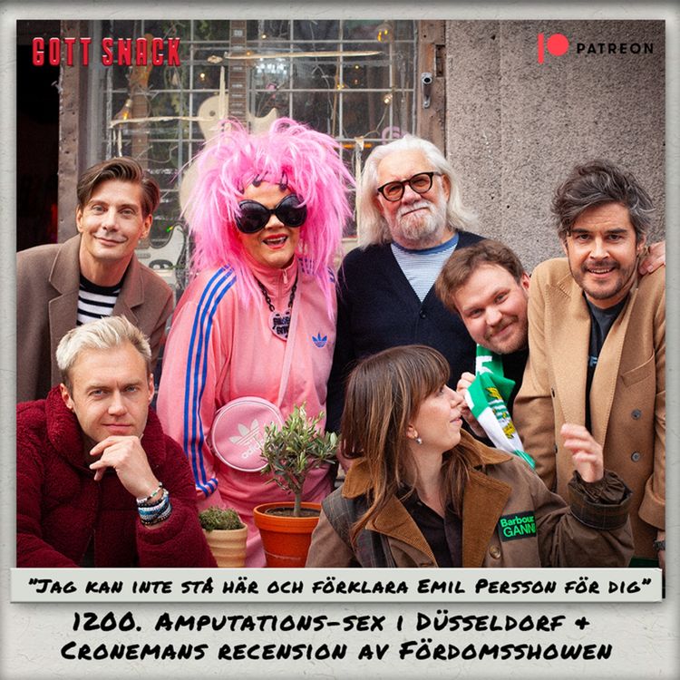 cover art for 1200. DEL 1: Amputations-sex i Düsseldorf & Cronemans recension av Fördomsshowen