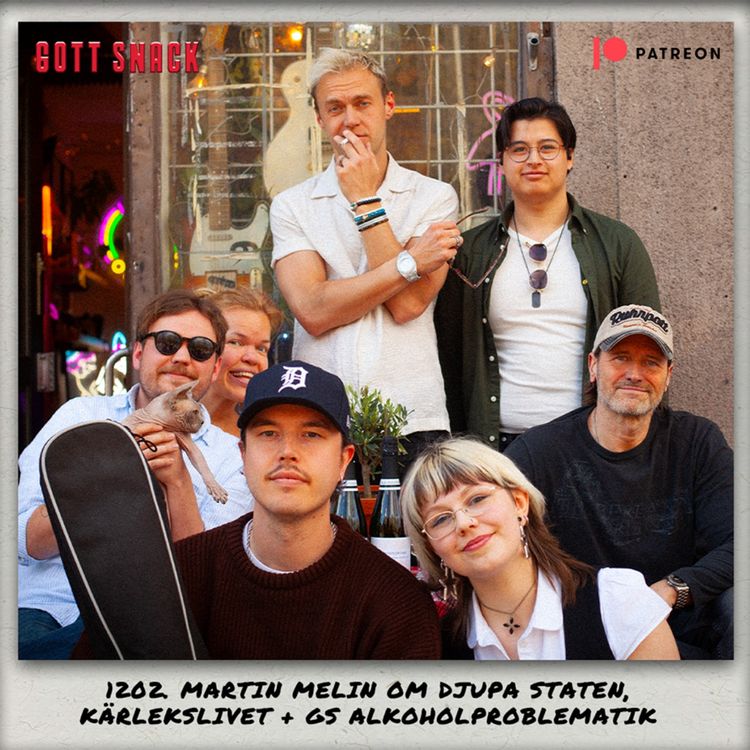 cover art for 1202. DEl 1: Martin Melin om djupa staten, källkritiks-kritik & GS Alkoholproblematik