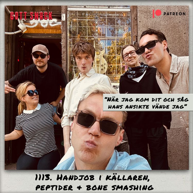 cover art for 1113. DEL 1: Handjob i källaren, peptider & bone smashing