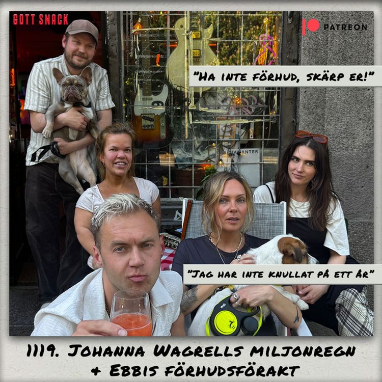 cover art for 1119. DEL 1: Johanna Wagrells miljonregn & Ebbis förhudsförakt