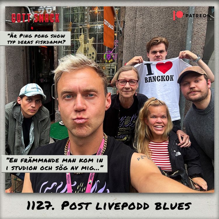 cover art for 1127. DEL 2: Post livepodd blues