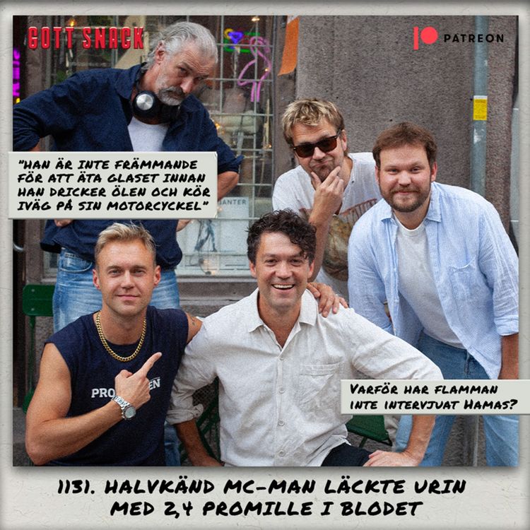 cover art for 1131. DEl 1: Halvkänd MC-man läckte urin (med 2,4 promille i blodet) 