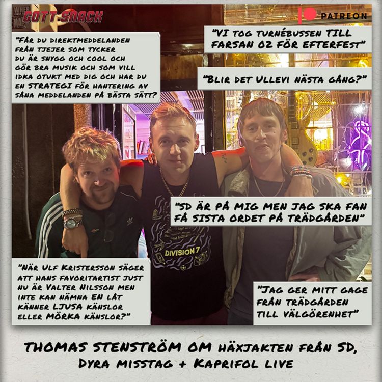 cover art for DEL 2: Thomas Stenström om häxjakten från SD, dyra misstag & kaprifol live