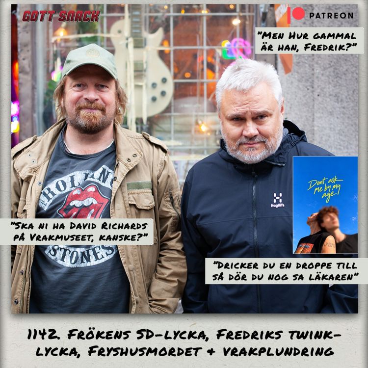 cover art for 1142. DEL 1: Frökens SD-lycka, Fredriks twink-lycka, Fryshusmordet & vrakplundring