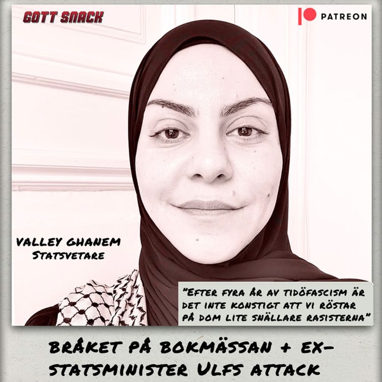 cover art for Valley Ghanem om Bråket på bokmässan & ex-statsminister Ulfs attack