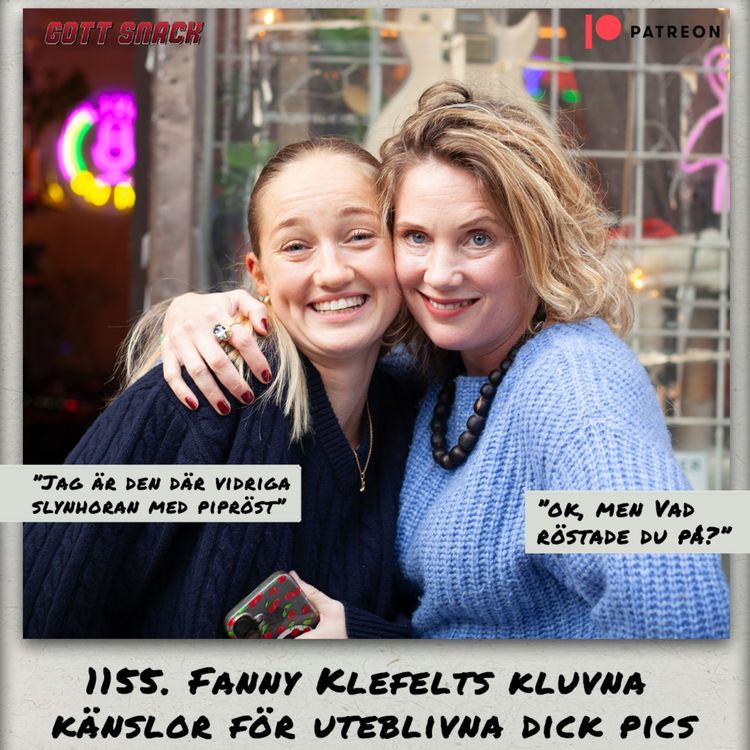 cover art for 1155. DEL 1: Fanny Klefelts kluvna känslor för uteblivna dick pics