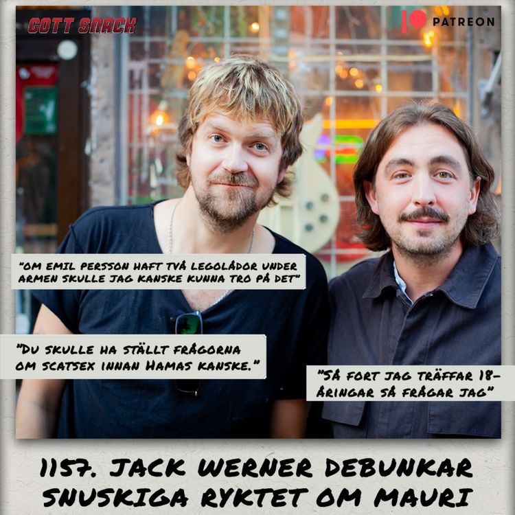 cover art for 1157. DEL 1: Jack Werner om mustiga snuskryktet & Ohlys Black Hawk-tur med Juholt 