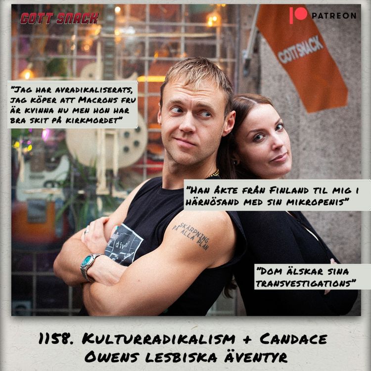 cover art for 1158. DEL 2: Kulturradikalism & Candence Owens lesbiska äventyr