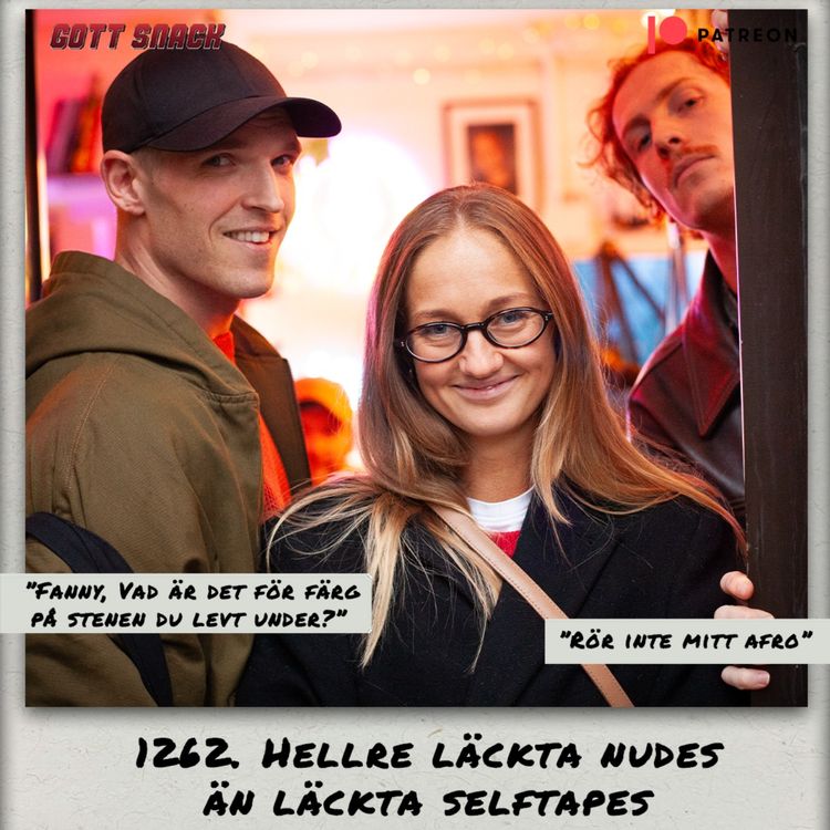 cover art for 1262. DEL 1: Hellre läckta nudes än läckta selftapes