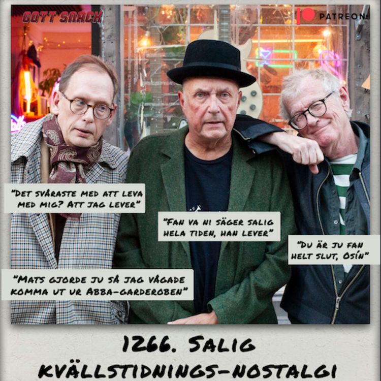 cover art for 1266. DEL 1: Salig kvällstidnings-nostalgi med Oisín, Mats Olsson & Lasse Anrell 