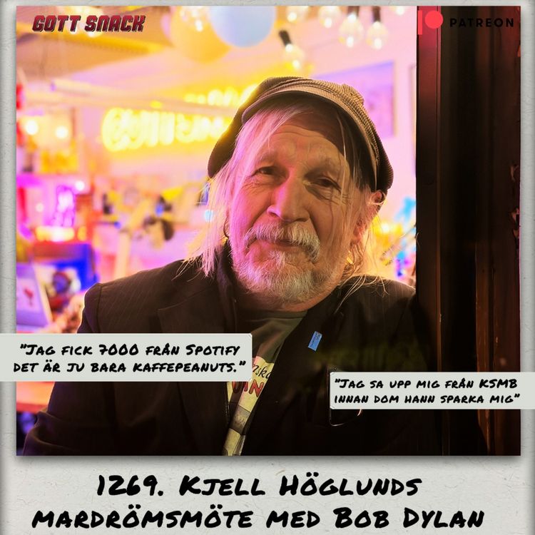 cover art for 1269. Stefan Sundström om Kjell Höglunds mardrömsmöte med Bob Dylan 