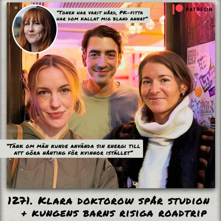 cover art for 1271. Doktorow spår studion & Kungens barns risiga roadtrip
