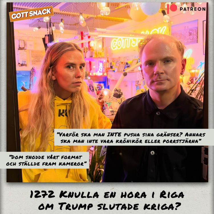 cover art for 1272. Knulla en hora i Riga om Trump slutade kriga?