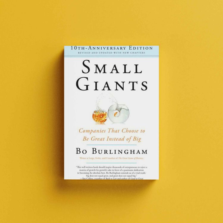 cover art for Small Giants