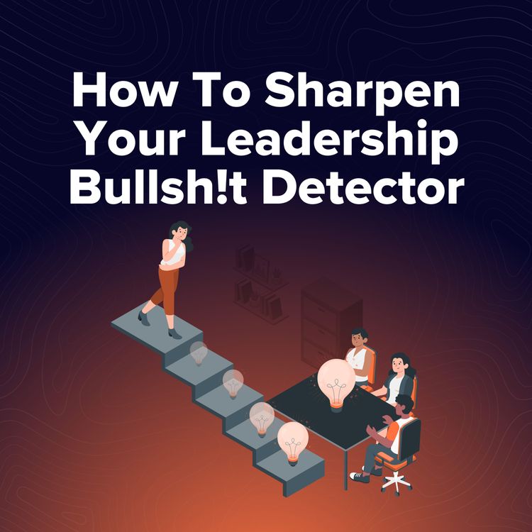 cover art for Truth Doesn't Travel Up: Trust but verify