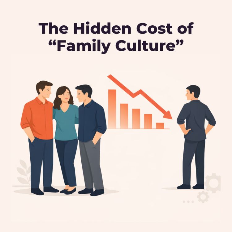 cover art for Moment 169. Why Family Culture Destroys Performance