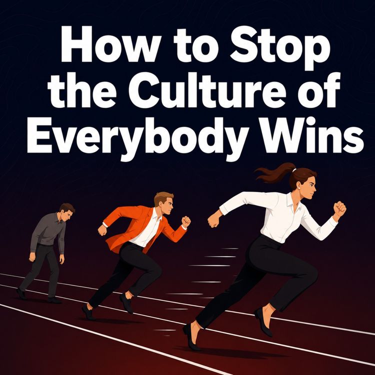 cover art for Moment 173. Why the Participation Trophy is Killing Your Team