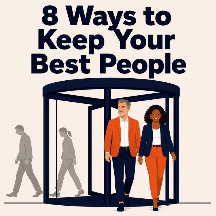 cover art for 8 Surprising Ways to Reduce Unwanted Turnover