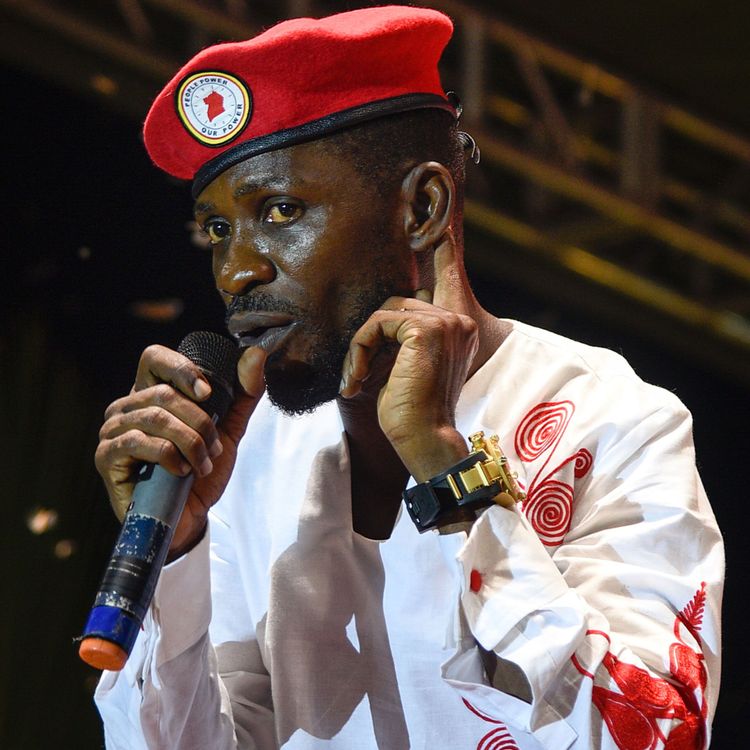 cover art for Bobi Wine takes on Uganda's ageing dictator