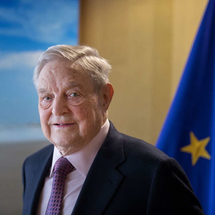 cover art for George Soros: standard bearer for liberal democracy