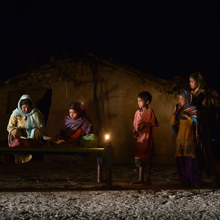 cover art for Why are so many Indian families left in the dark?