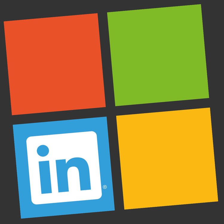 cover art for Microsoft's LinkedIn gambit