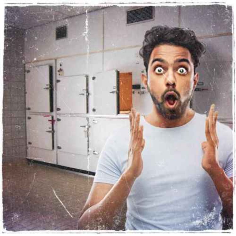 cover art for Glömdes ensam i bårhuset över natten!