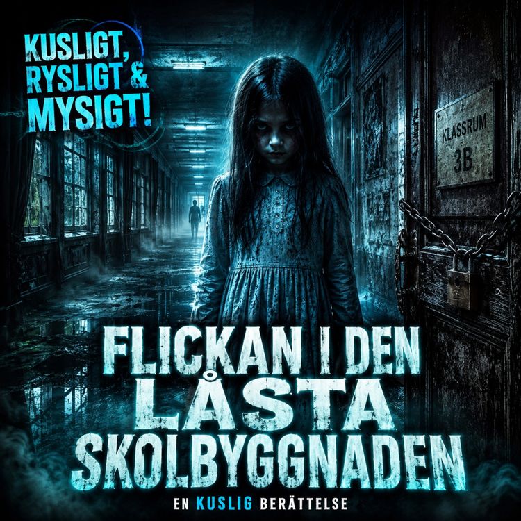 cover art for Flickan i den låsta skolbyggnaden.