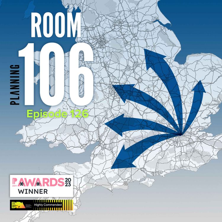 cover art for Ep126: What the devolution white paper means for planning, plus the latest housing test delivery results