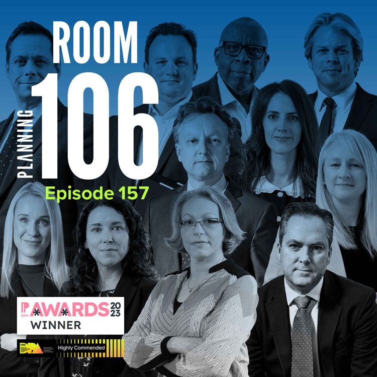 cover art for Ep157: The highest-rated planning barristers and solicitors and the law firms with the biggest planning teams