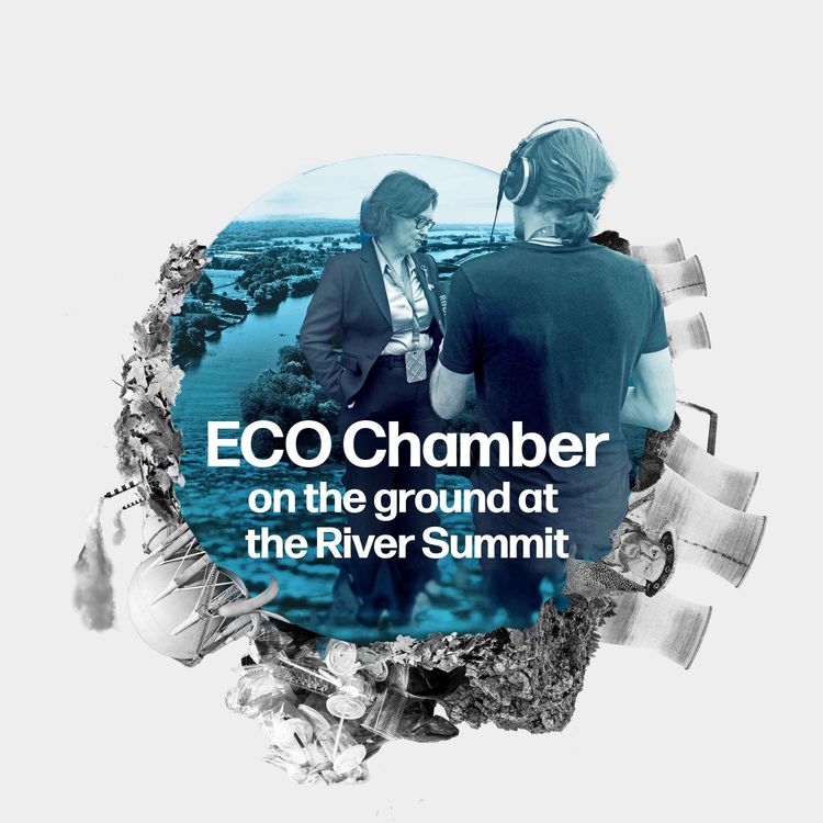 cover art for Clean Water Bill and watchdog interviews: On the ground at the River Summit