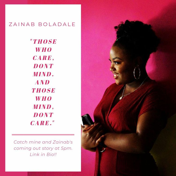 cover art for Zainab & Ntsoaki - Coming Out & Mental Health