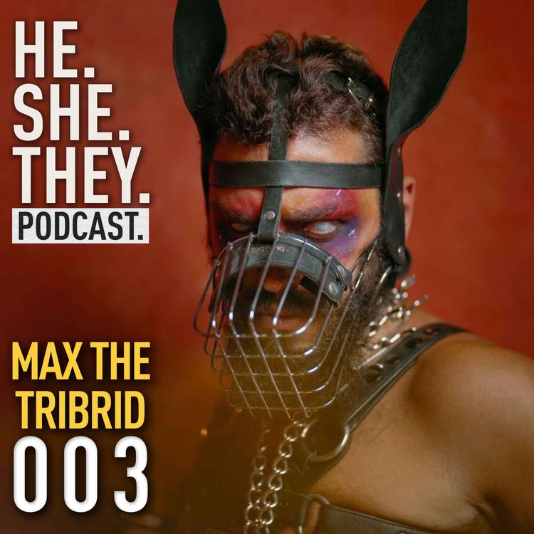 cover art for HE.SHE.THEY. x Max The Tribrid